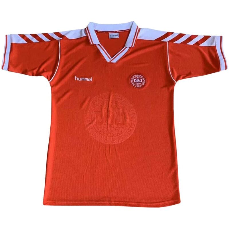 Mens Denmark Retro Home Jersey 1998