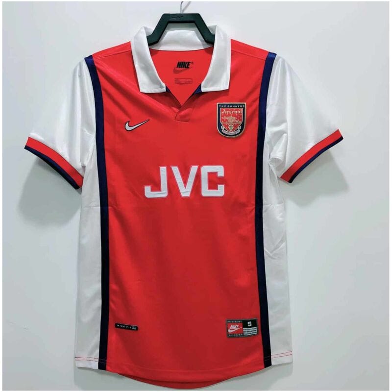 Mens Arsenal Retro Home Jersey 1998/99