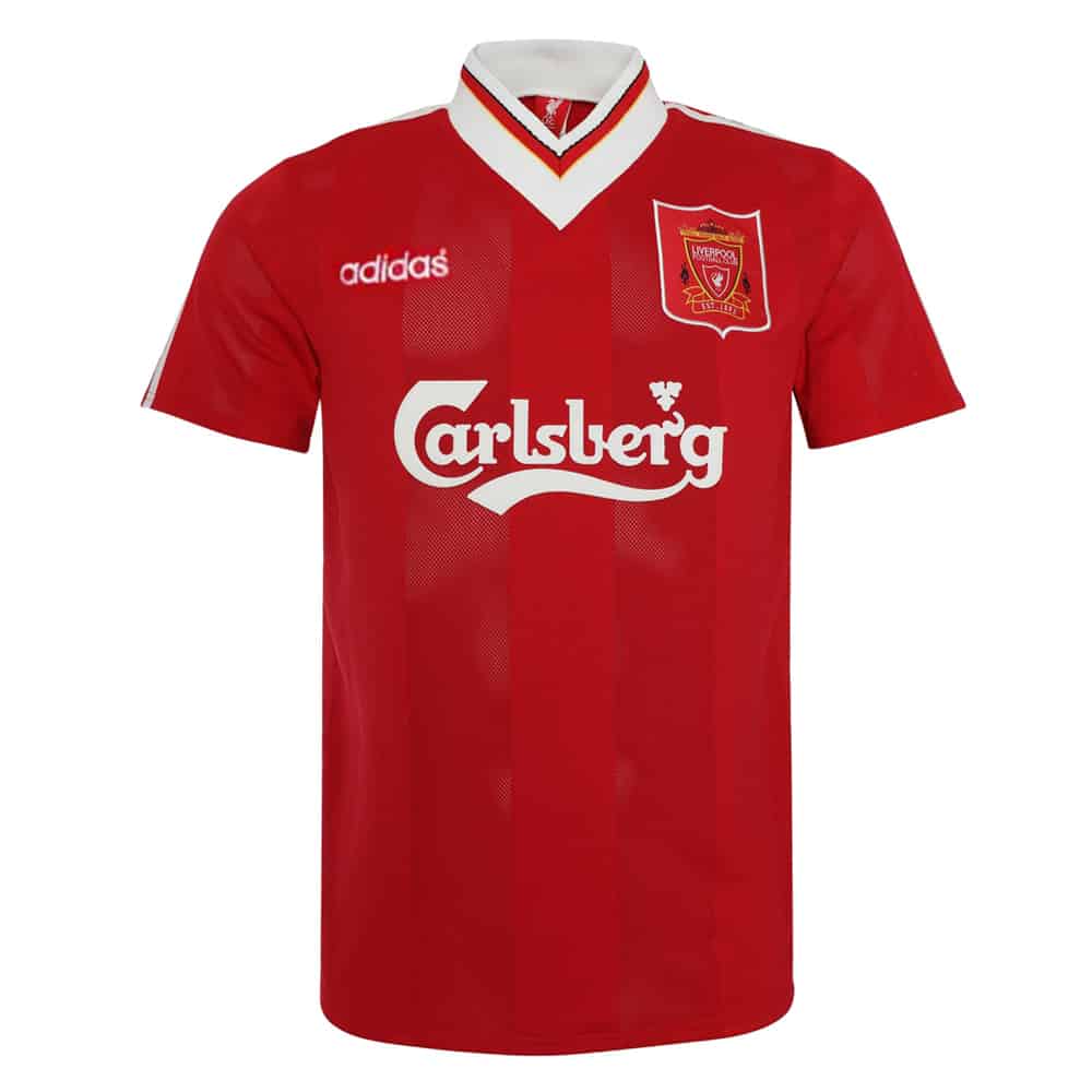 Mens Liverpool Home Retro Jersey 1995/96