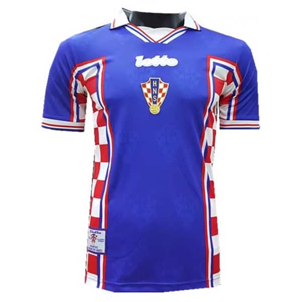 Mens Croatia Retro Away Jersey 1998