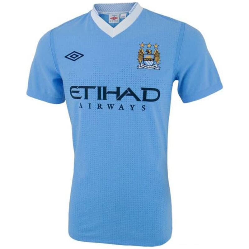 Mens Manchester City Retro Home Jersey 2011/12