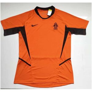 Mens Netherlands Retro Home Jersey 2002