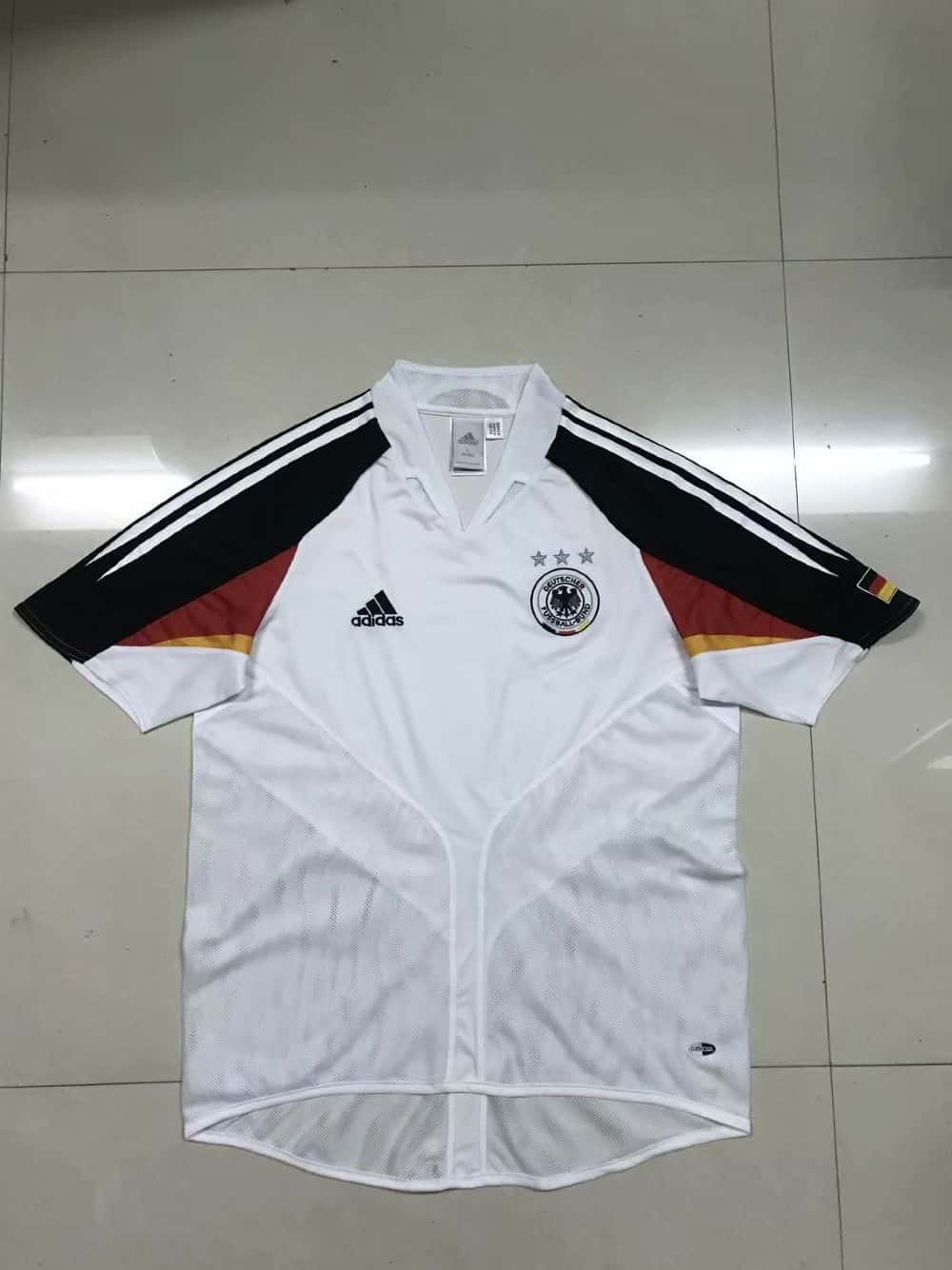 Mens Germany Retro Home Jersey 2004