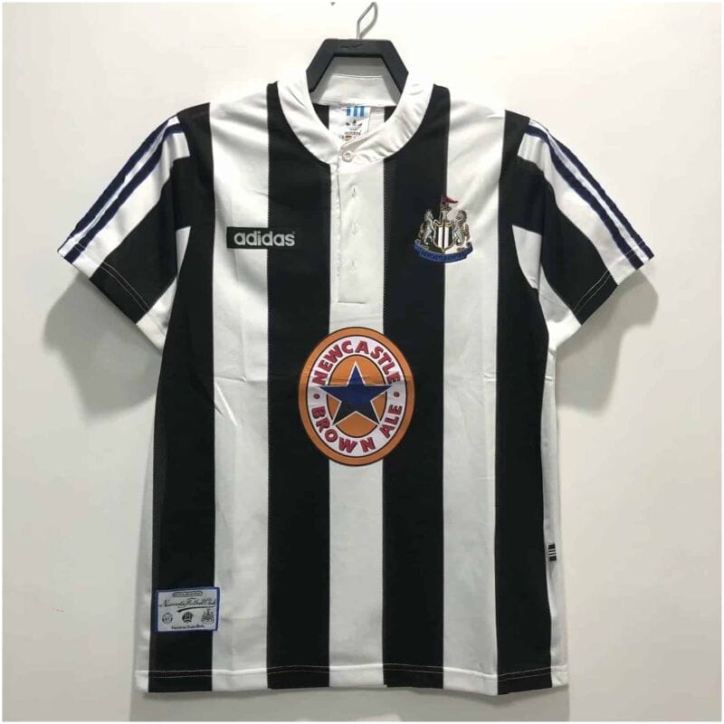 Mens Newcastle United Retro Home Jersey 1995-1997