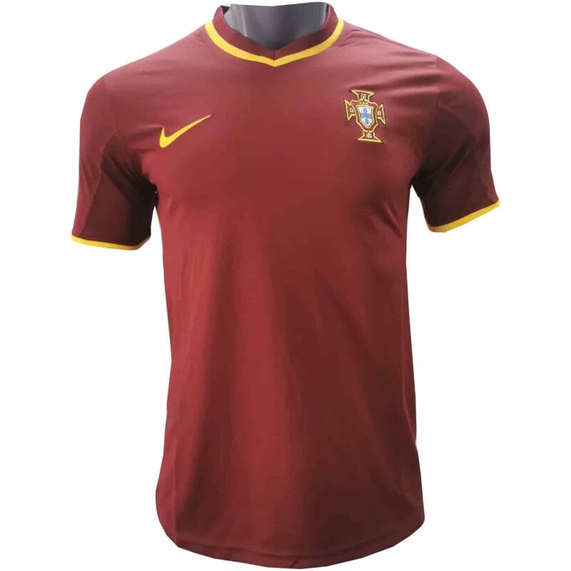 Mens Portugal Retro Home Jersey 2000