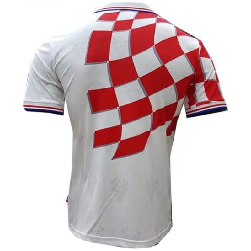 Mens Croatia Retro Home Jersey 1998