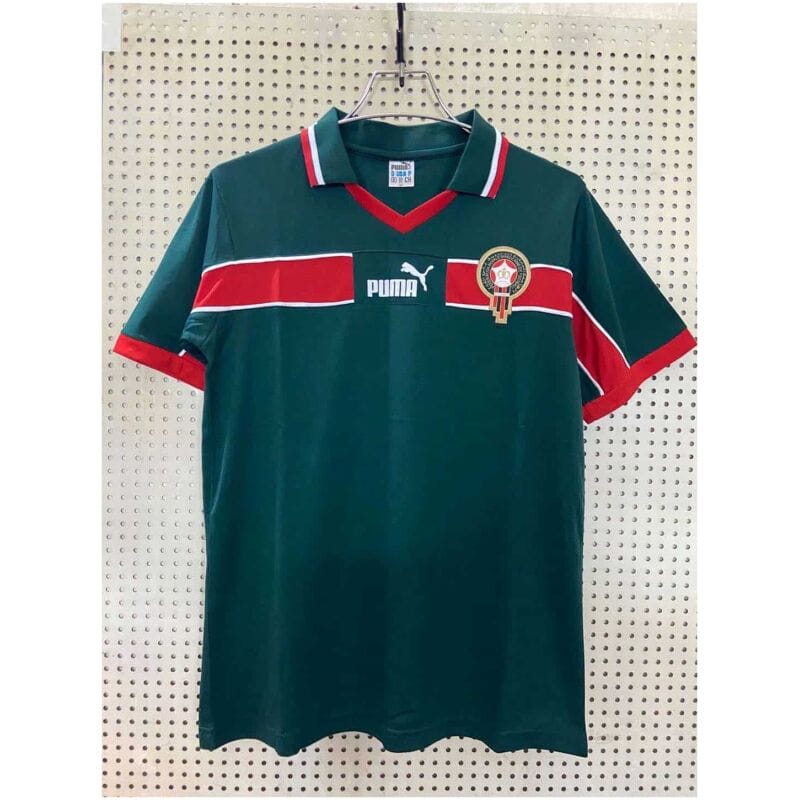 Mens Morocco Retro Home Jersey 1998