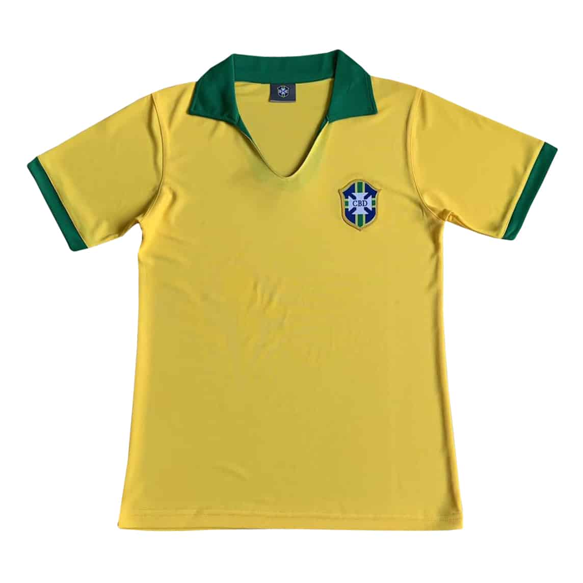 Brazil Retro Home Jersey Mens 1957