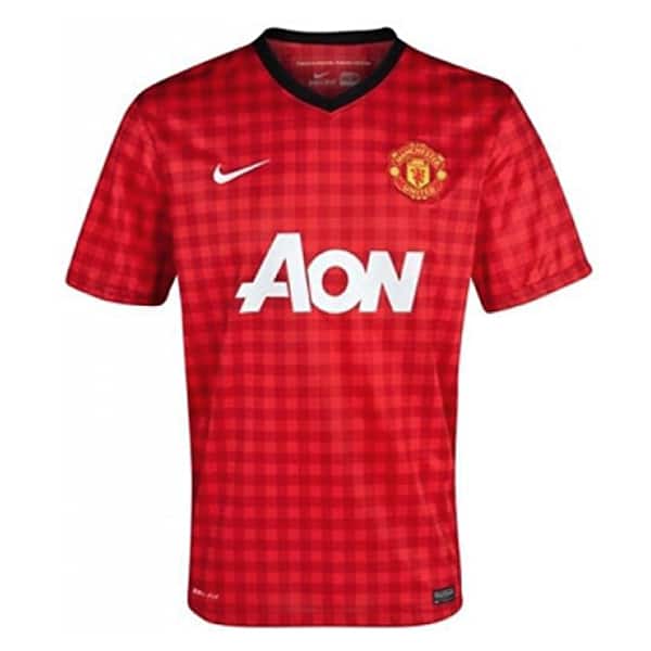 Manchester United Retro Home Jersey Mens 2012/13