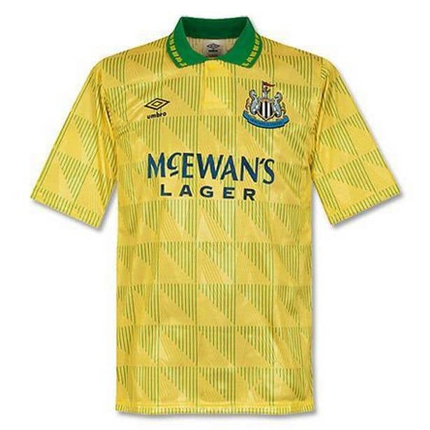 Mens Newcastle United Retro Away Jersey 1991
