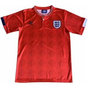 England Retro Away Jersey Mens 1989