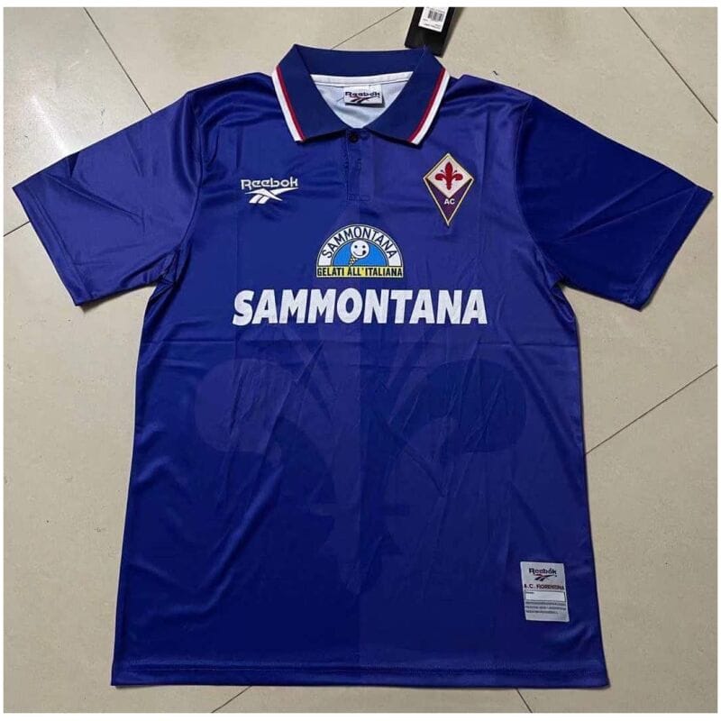 Mens ACF Fiorentina Retro Home Jersey 1995/96