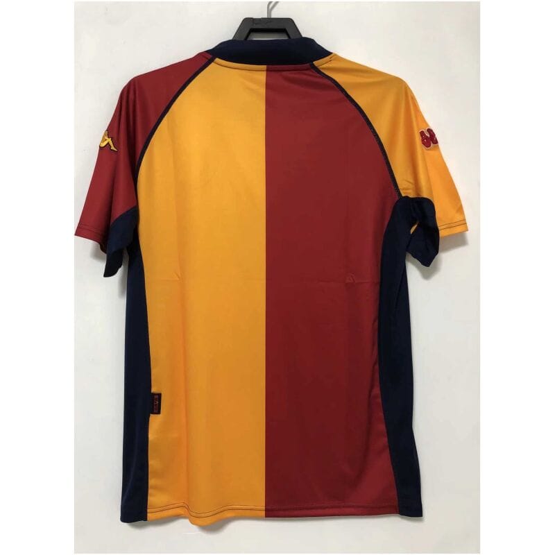 Mens Roma Retro Home Jersey 2001/2002