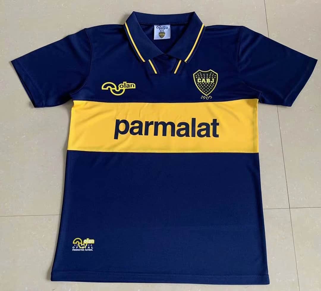 Mens Boca Juniors Retro Home Jersey 1994