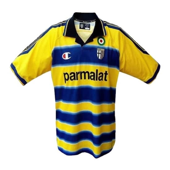 Mens Parma Calcio Retro Home Jersey 1999/2000