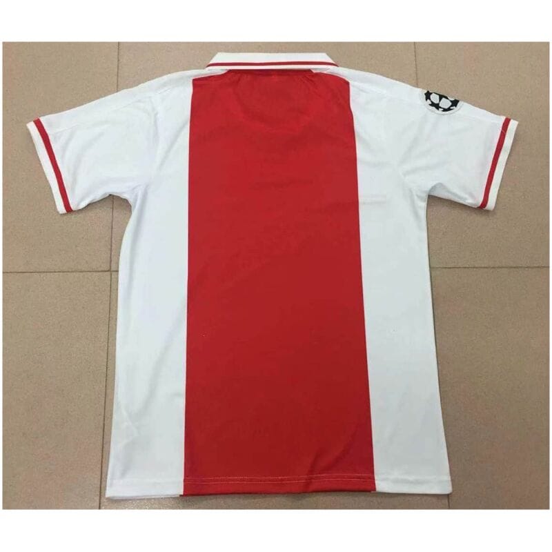 Ajax Retro Home Jersey Mens 1998