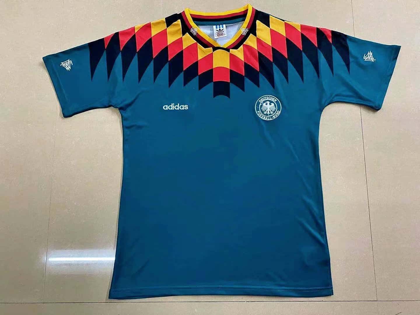 Mens Germany Retro Away Jersey 1994