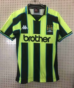 Mens Manchester City Retro Home Jersey 1998/99