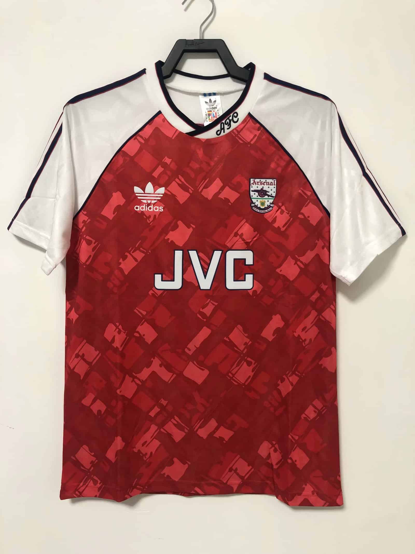 Mens Arsenal Retro Home Jersey 1990-1992