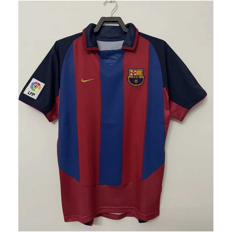 Mens Barcelona Retro Home Jersey 2003/04