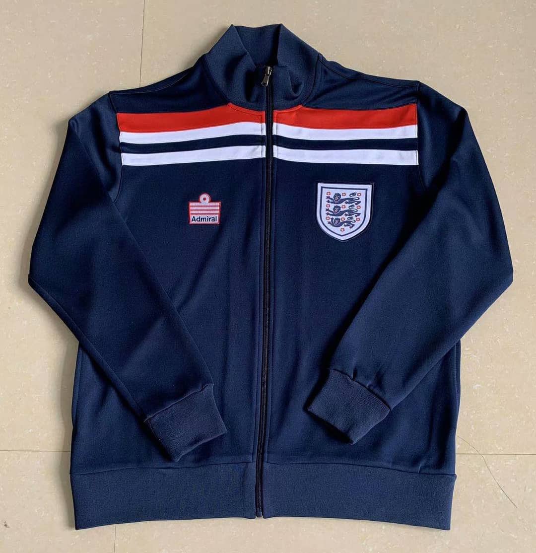 England Retro Jacket Blue 1980