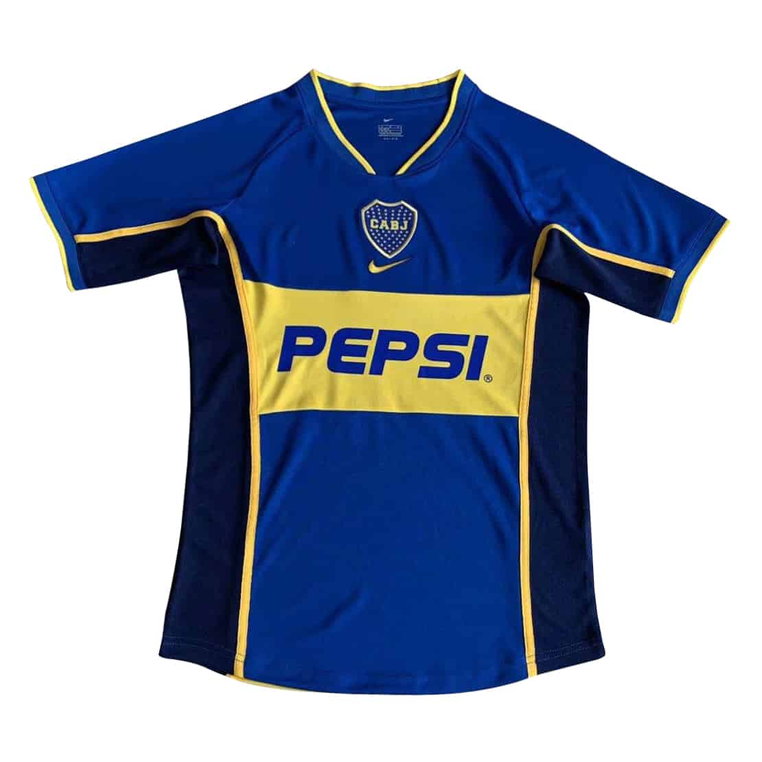 Boca Juniors Retro Home Jersey Mens 2002