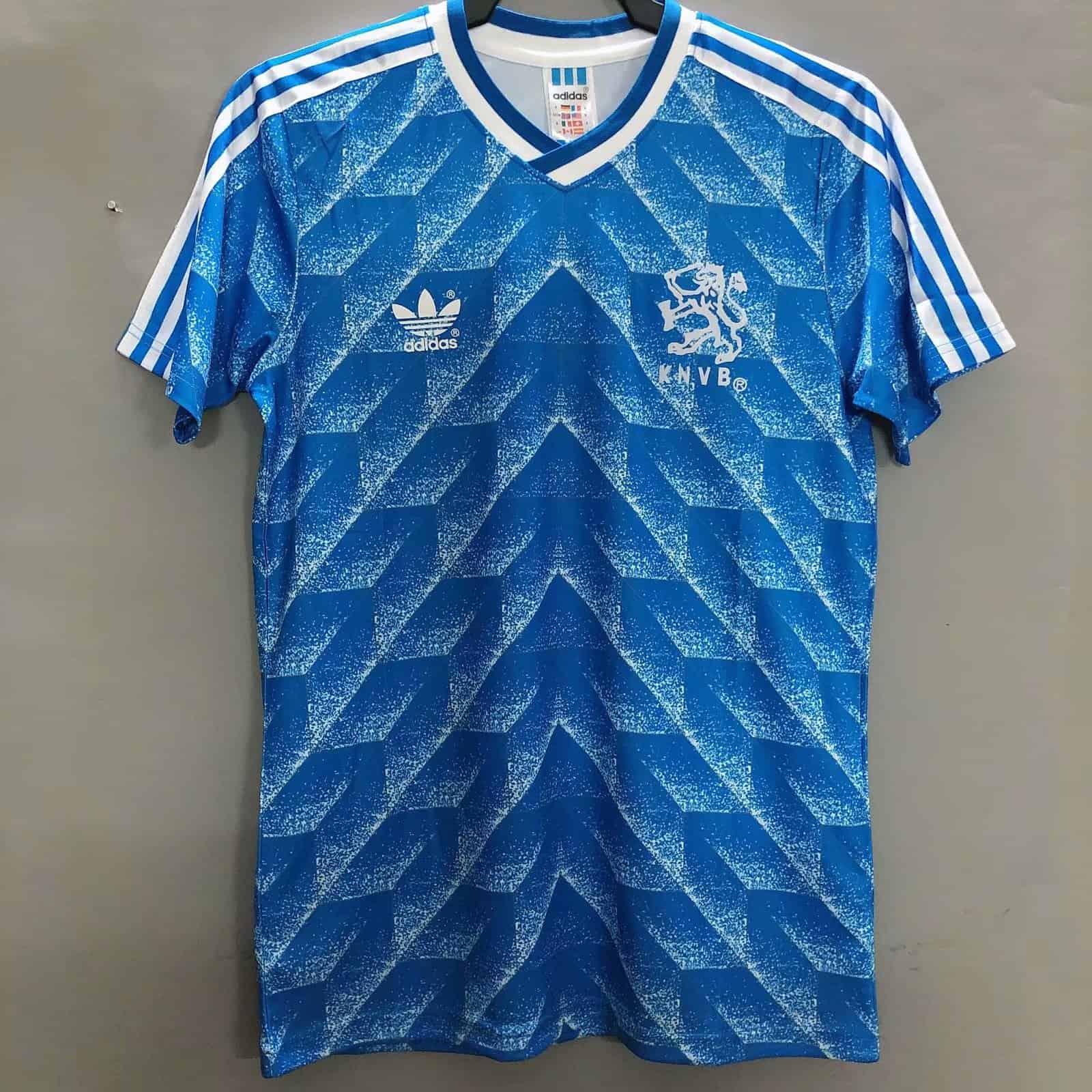 Mens Netherlands Away Retro Jersey 1988