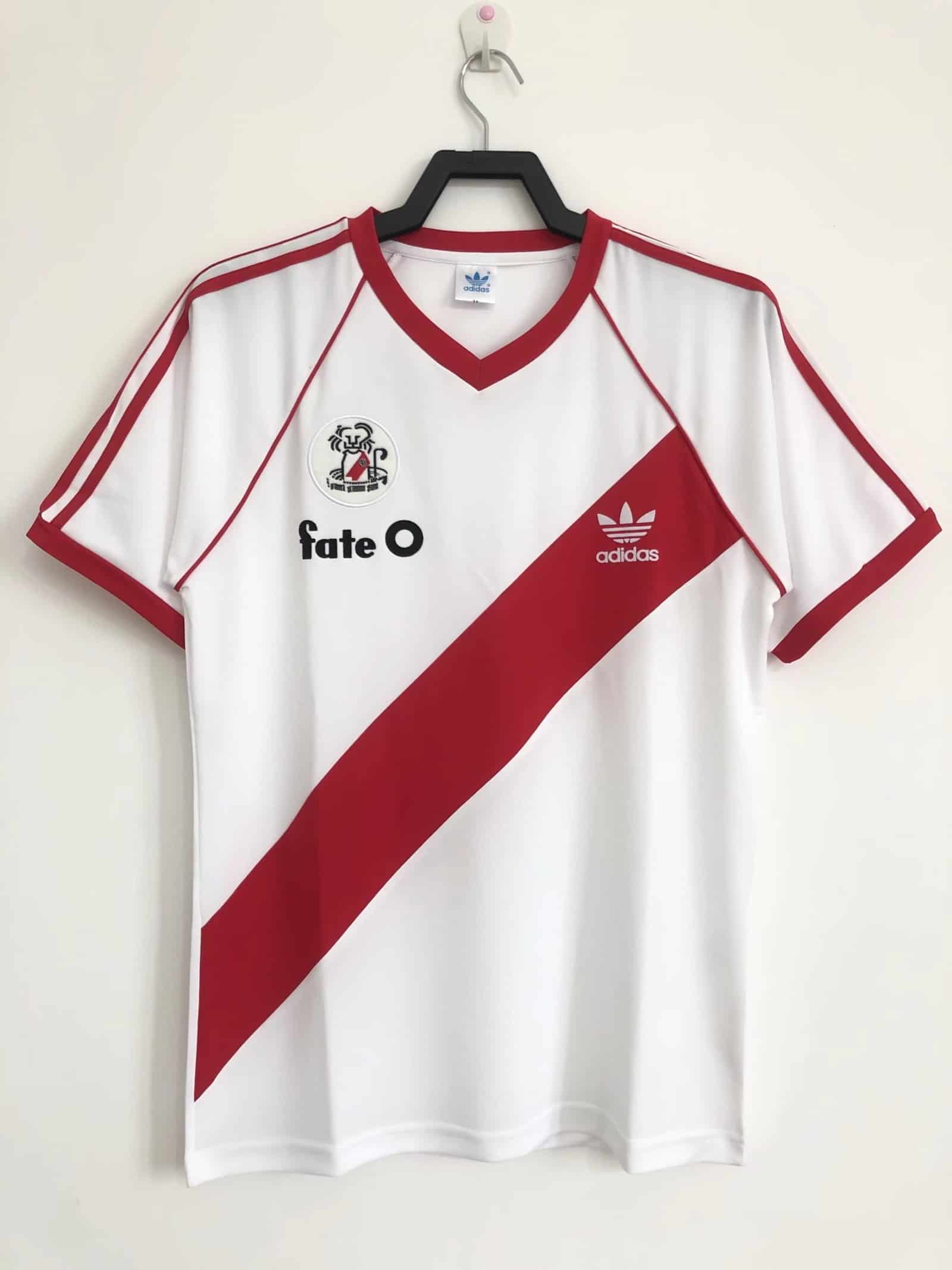 Mens River Plate Retro Home Jersey 1986