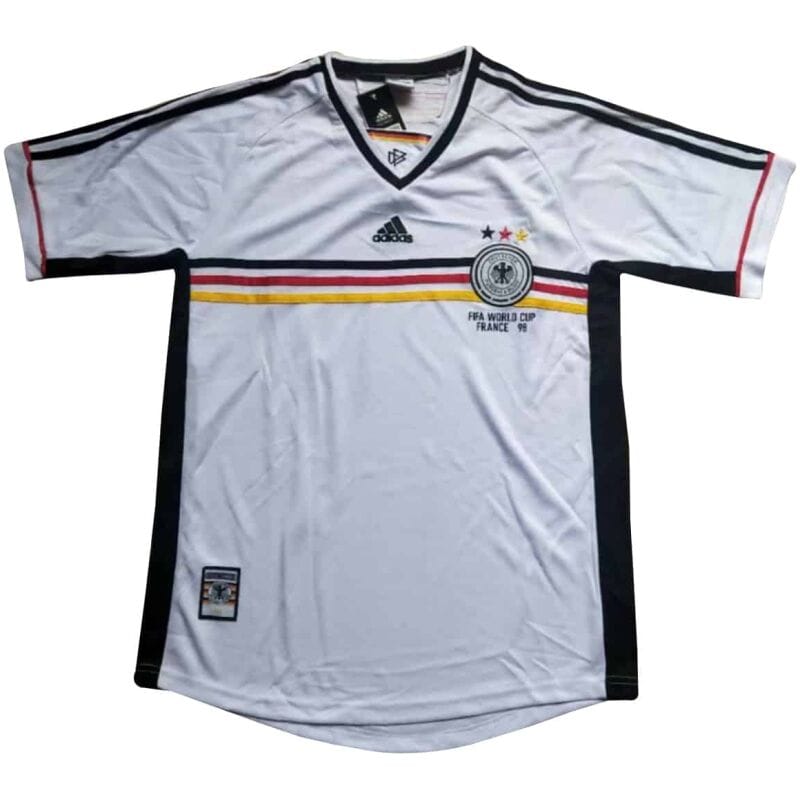 Mens Germany Retro Home Jersey 1998