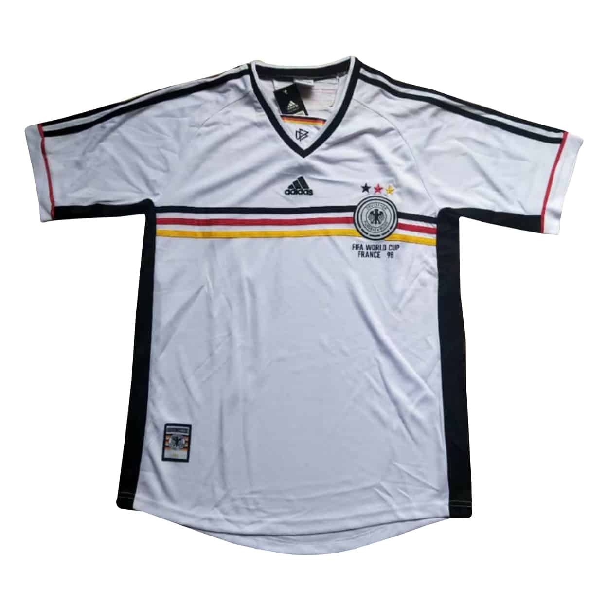 Mens Germany Retro Home Jersey 1998