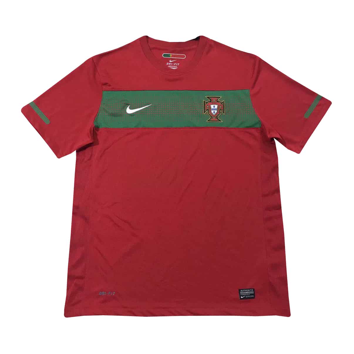 Portugal Home Retro Jersey Mens 2010