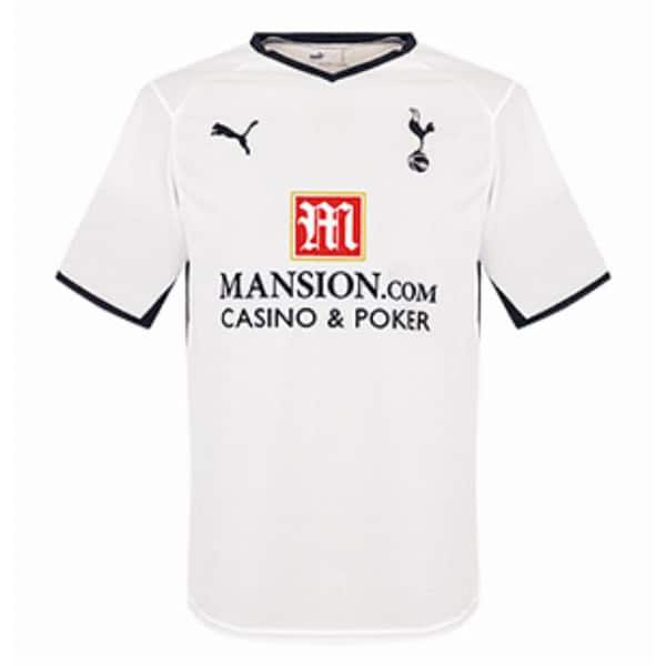 Mens Tottenham Hotspur Retro Home Jersey 2008/09