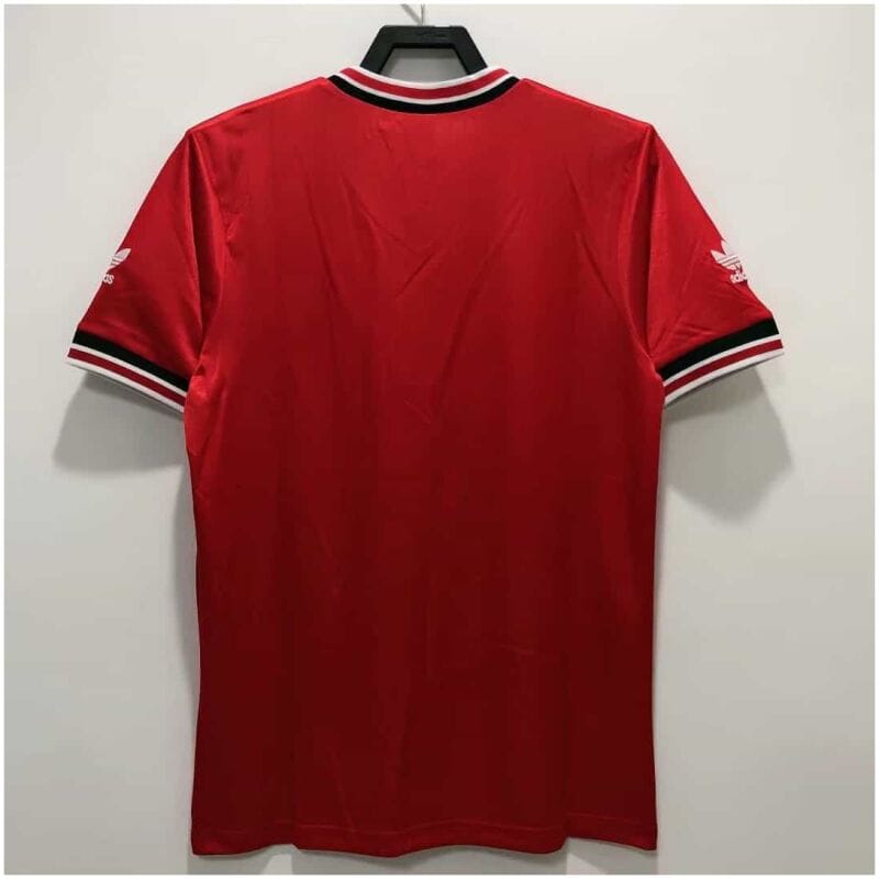 Manchester United Retro Home Jersey Mens 1985