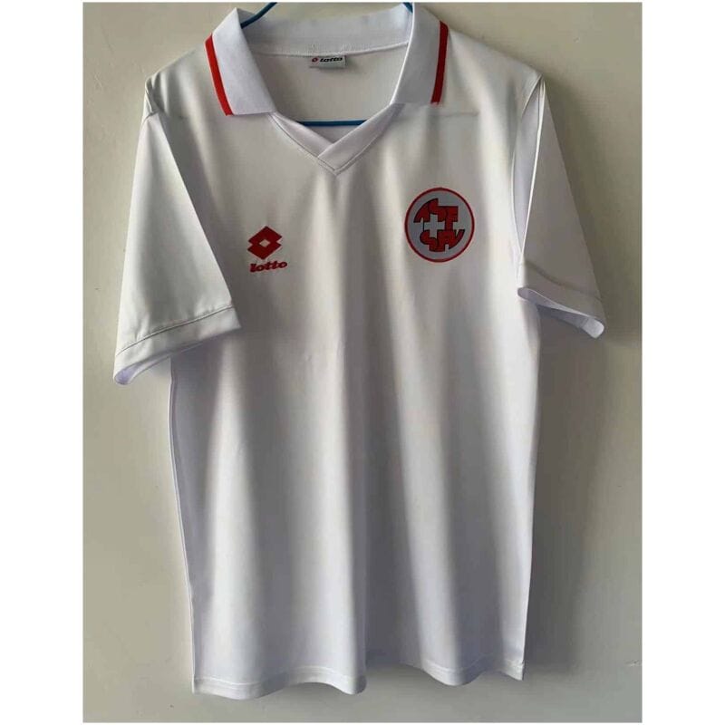 Mens Switzerland Retro Away Jersey 1994