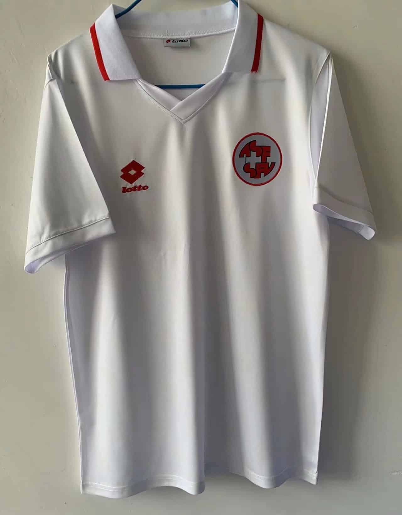 Mens Switserland Retro Away Jersey 1994