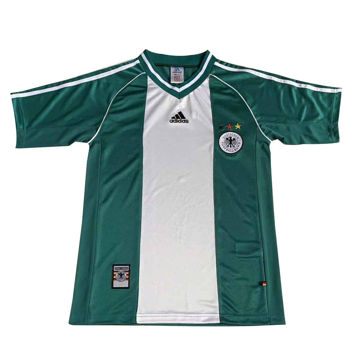 Mens Germany Retro  Away Jersey 1998