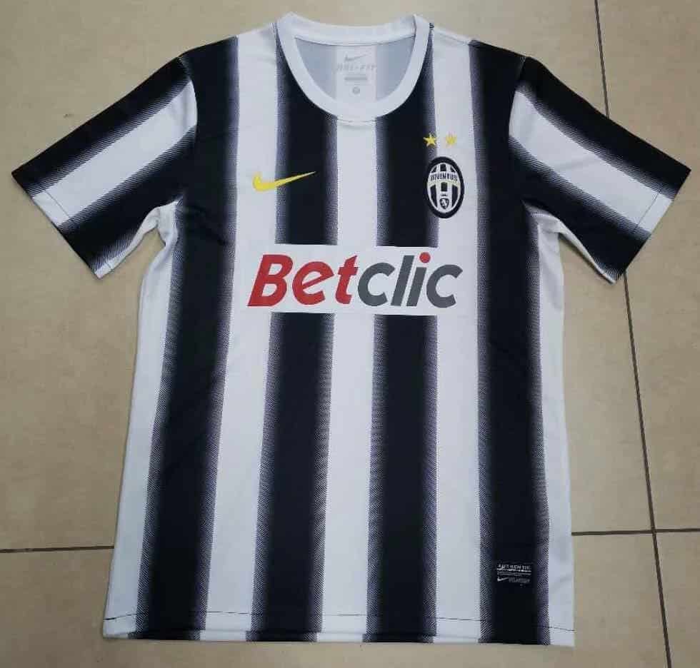 Juventus Retro Home Jersey Mens 2011/12