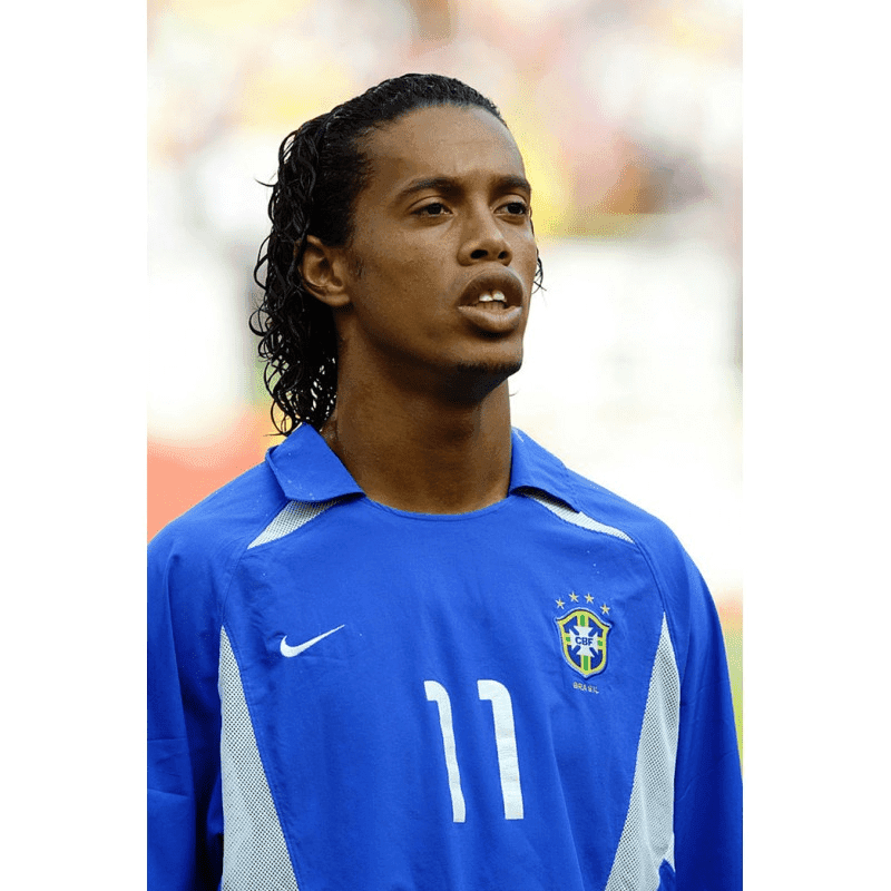 Mens Brazil Retro Away Jersey 2002