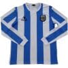 Argentina Home Retro Jersey Long Sleeve Mens 1986
