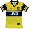 Arsenal Retro Away Jersey Mens 1997