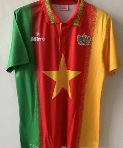 Mens Cameroun Retro Home Jersey 1994