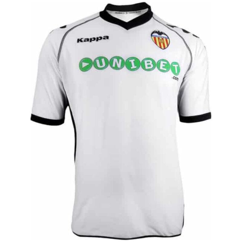 Valencia Retro Home Jersey Mens 2011