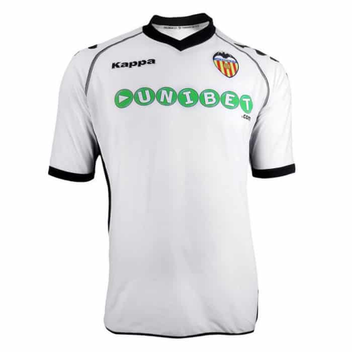 Valencia Retro Home Jersey Mens 2011