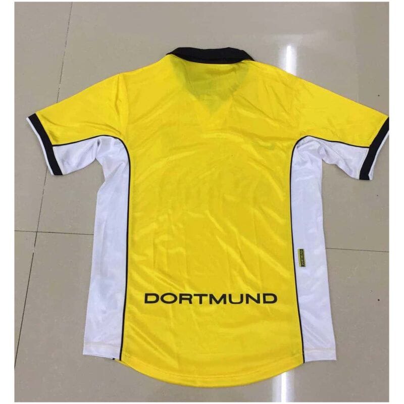 Borussia Dortmund Retro Home Jersey Mens 1998