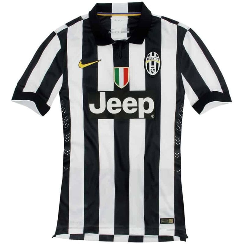 Mens Juventus Retro Home Jersey 2014/15