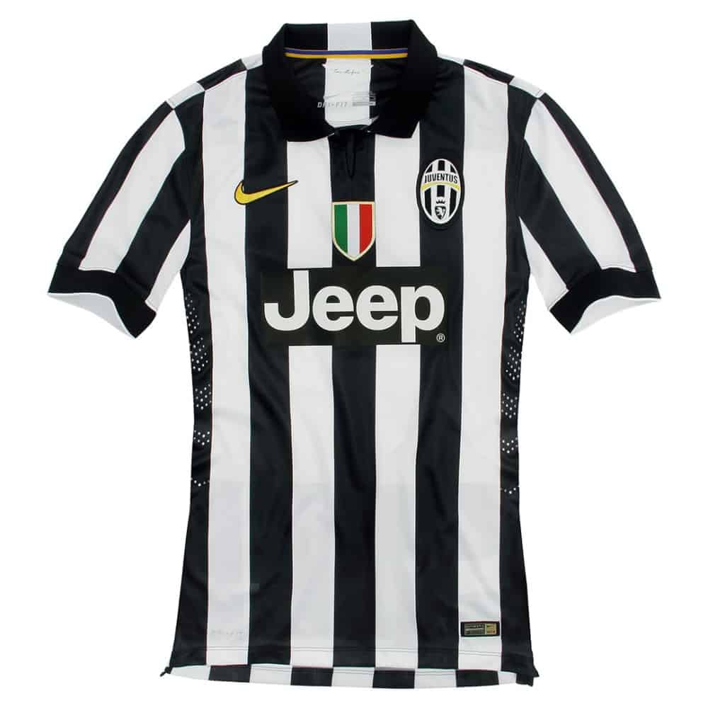 Mens Juventus Retro Home Jersey 2014/15