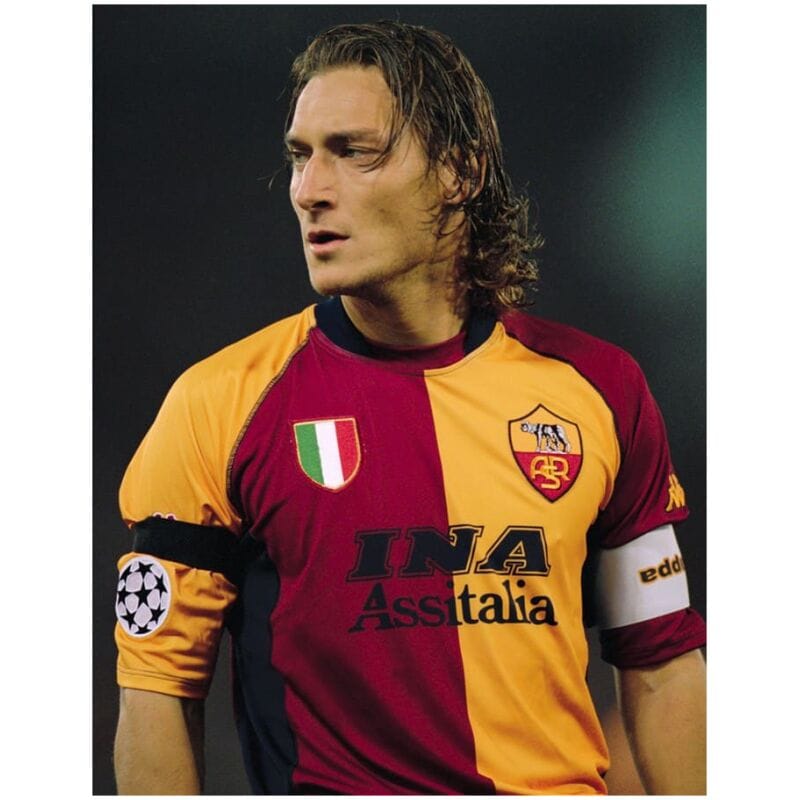 Mens Roma Retro Home Jersey 2001/2002