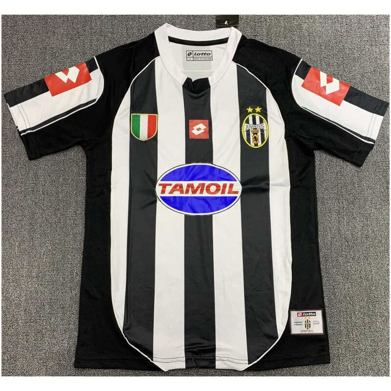 Juventus Retro Home Jersey Mens 2002/03