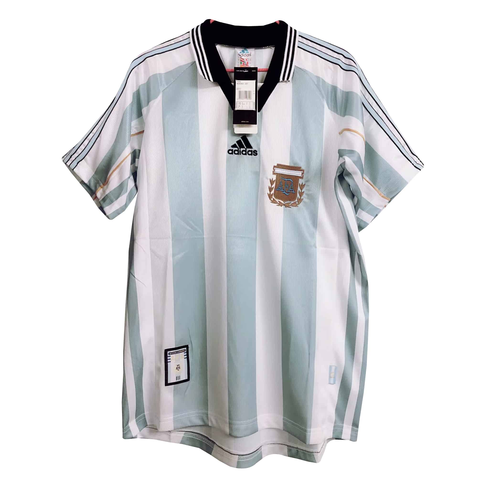 Argentina Home Retro Jersey Mens 1998