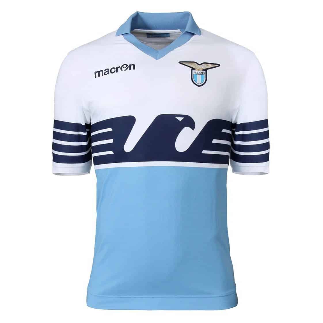 Mens S.S. Lazio Retro Home Jersey 2014/15